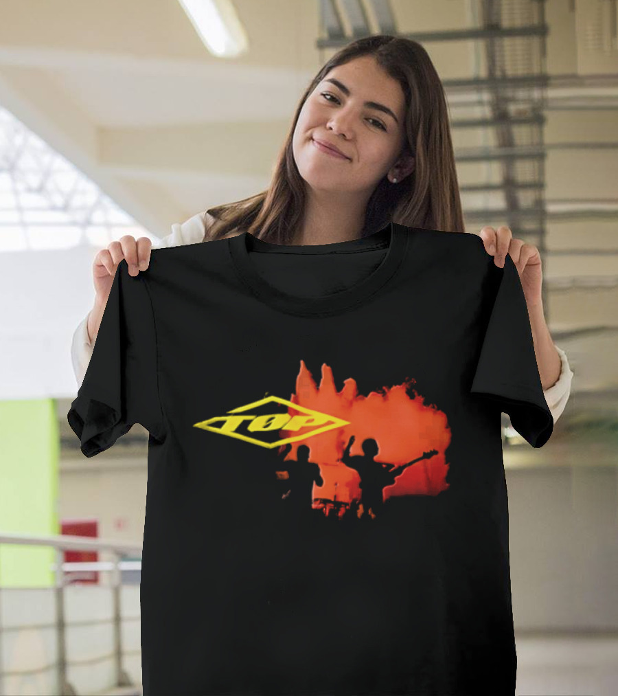 Twenty One Pilots Top Logo Red Splash T-Shirt
