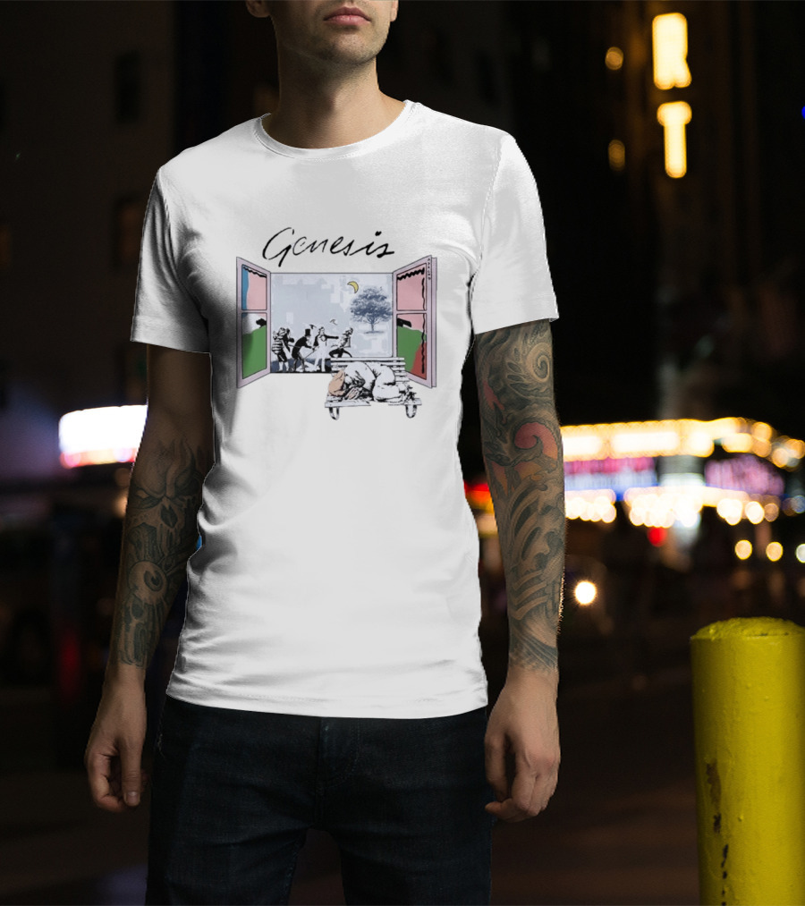 Genesis Abacab 45th Anniversary Open Window Scene T-Shirt