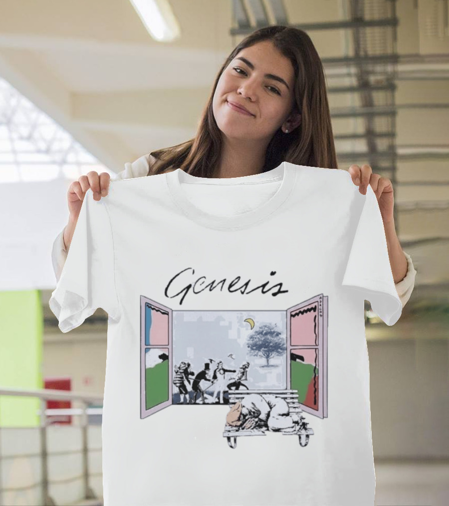 Genesis Abacab 45th Anniversary Open Window Scene T-Shirt