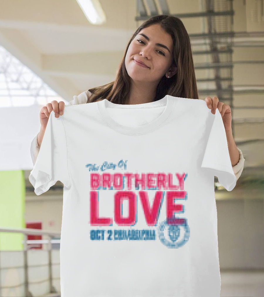 Jonas Brothers Store City Of Brotherly Love Philadelphia Pa T-Shirt