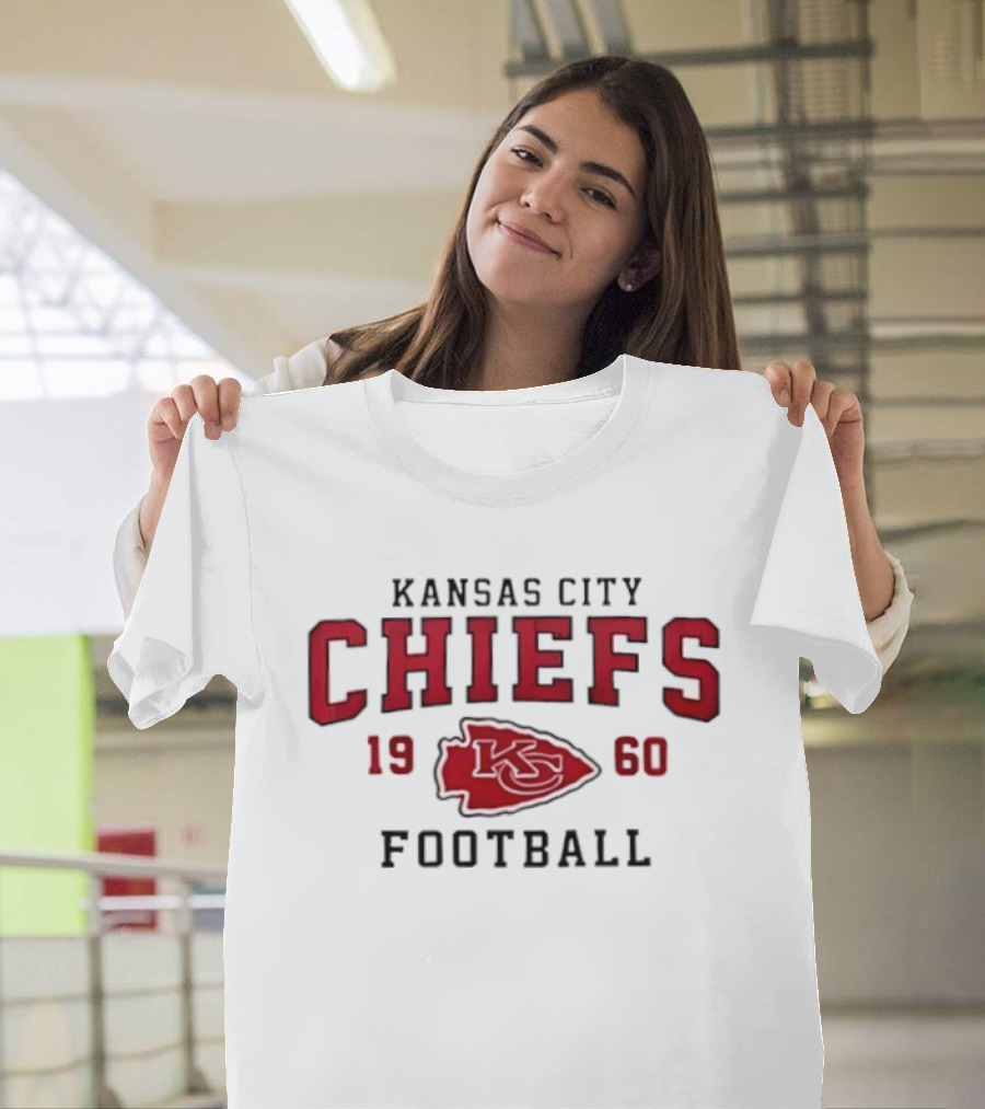Kansas City Chiefs 1960 Football Arrowhead T-Shirt