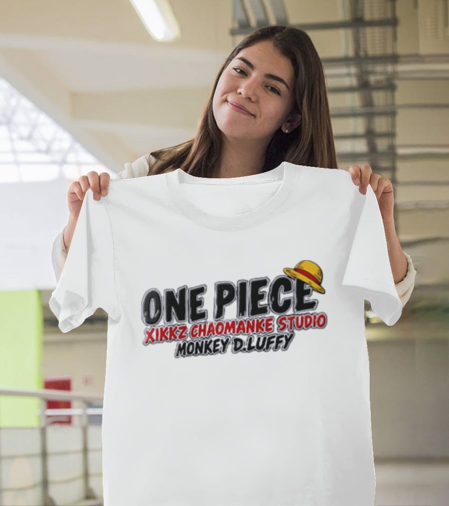 One Piece Xikkz Chaomanke Studio Monkey D Luffy Straw Hat T-Shirt