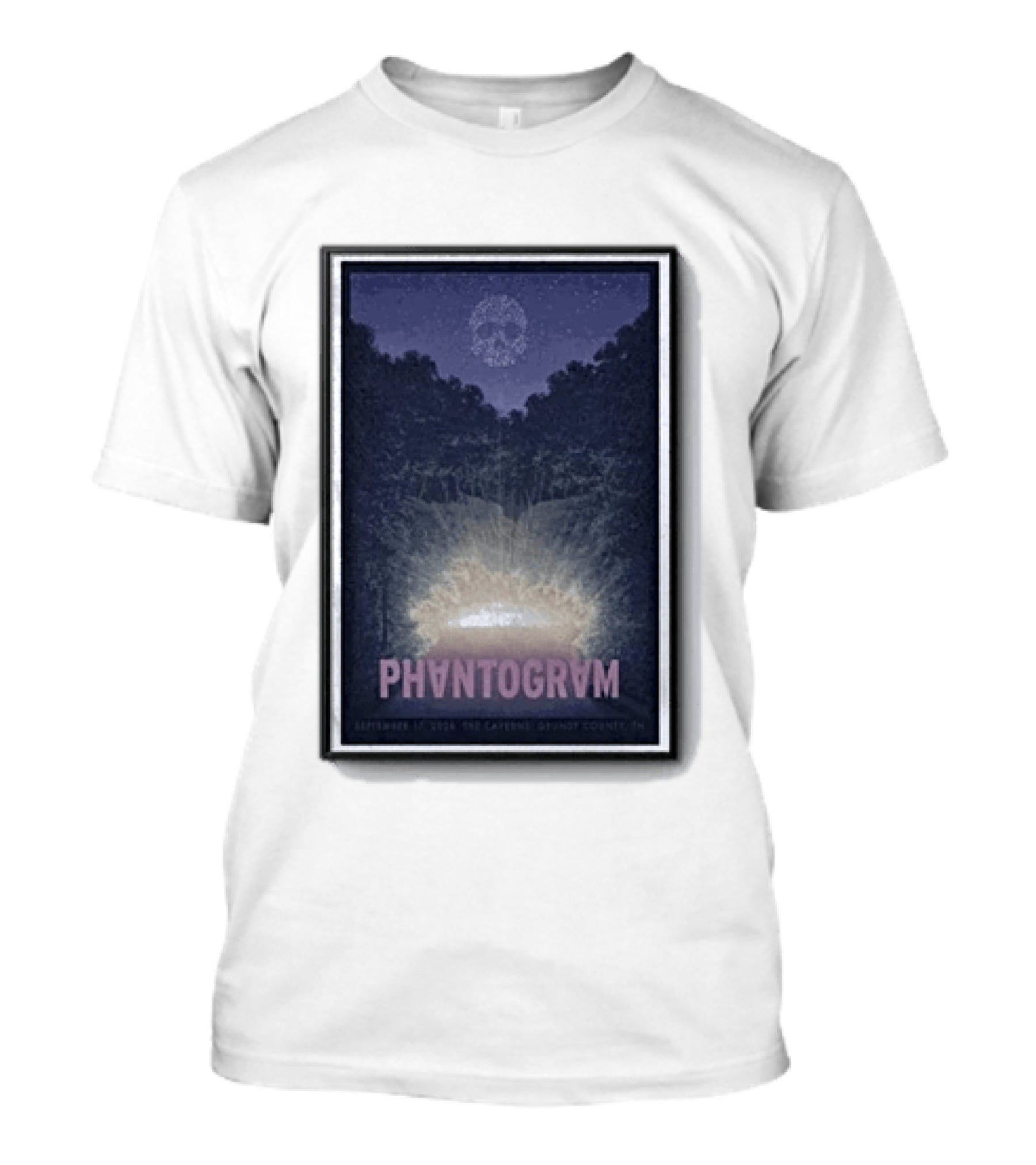 Phantogram September 17 2026 The Caverns Grundy County Tennessee Concert T-Shirt