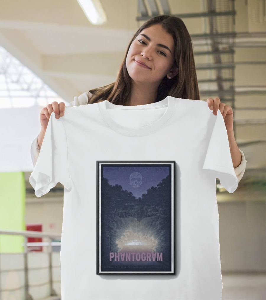 Phantogram September 17 2026 The Caverns Grundy County Tennessee Concert T-Shirt
