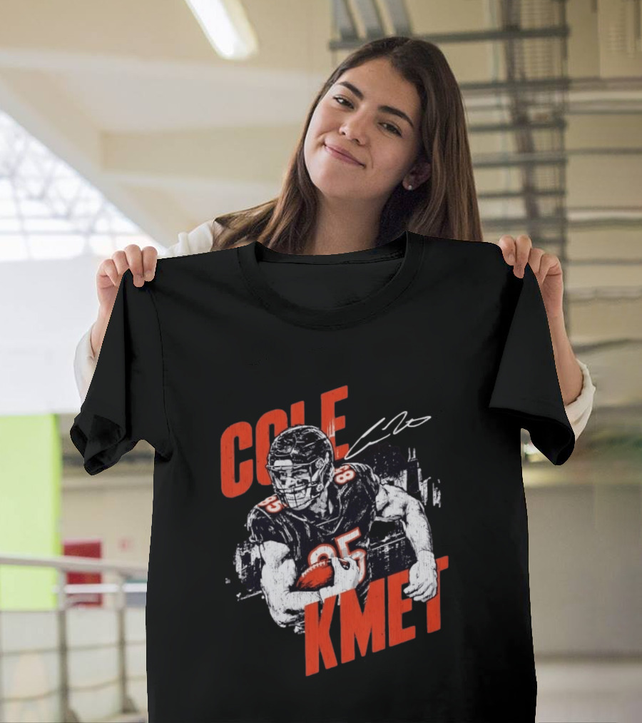 Cole Kmet Chicago Bears Football Iconic Number 85 Sports T-Shirt