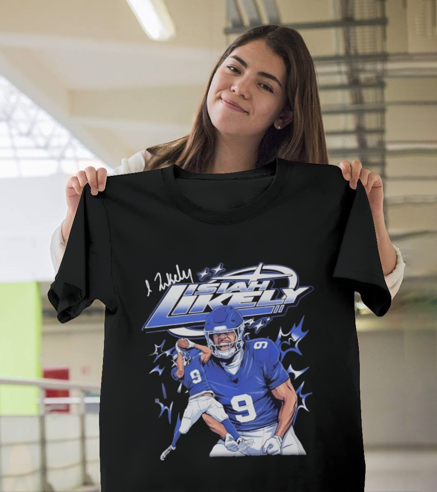 Isiah Likely No 9 Football New York Giants Future Star T-Shirt