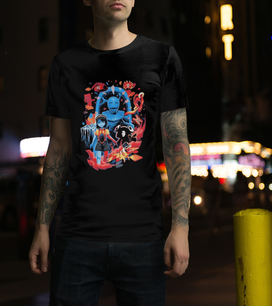 ENA Dream BBQ Lonely Door Character Art And Surreal T-Shirt