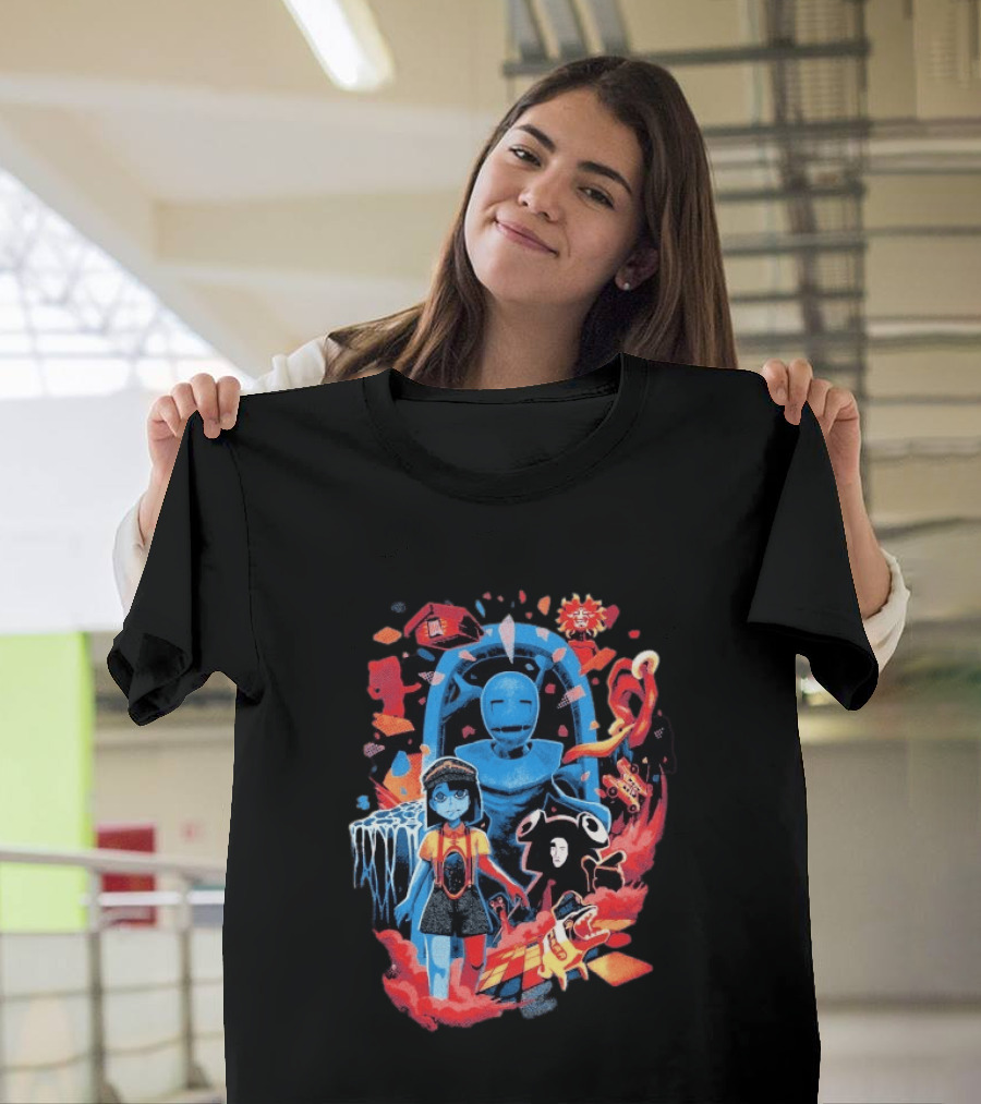 ENA Dream BBQ Lonely Door Character Art And Surreal T-Shirt