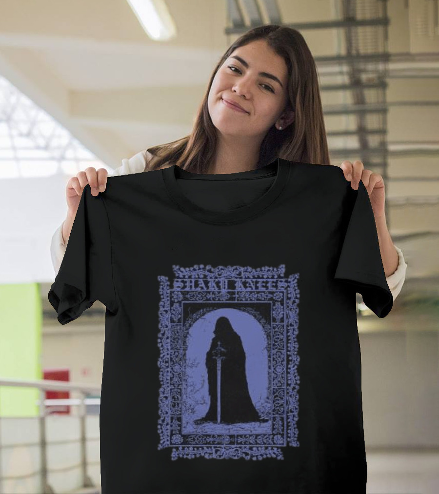 Shaky Knees Festival Store Reaper Lineup Arched Medieval Frame T-Shirt