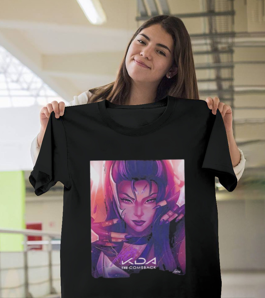 Kaisa KDA The Comeback Arcane League Of Legends By Nikkotari T-Shirt