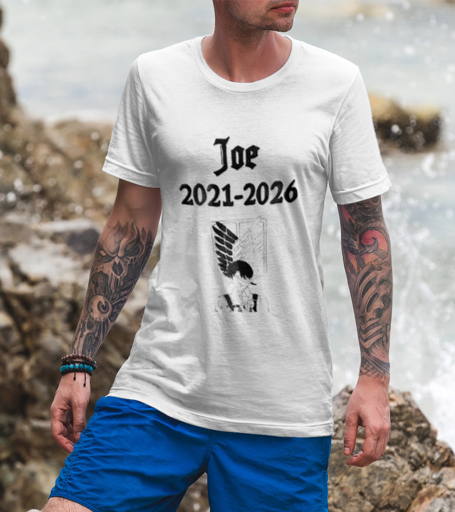 Attack On Titan Joe Wings Shield 2021 2026 T-Shirt