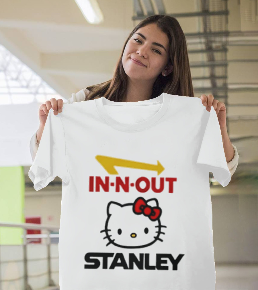 In N Out Hello Kitty Stanley Collaboration T-Shirt