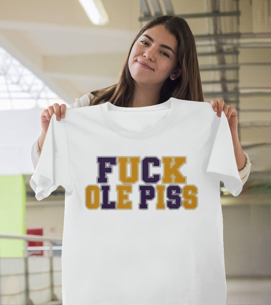 LSU Tigers Rivalry Ole Miss Phrase T-Shirt