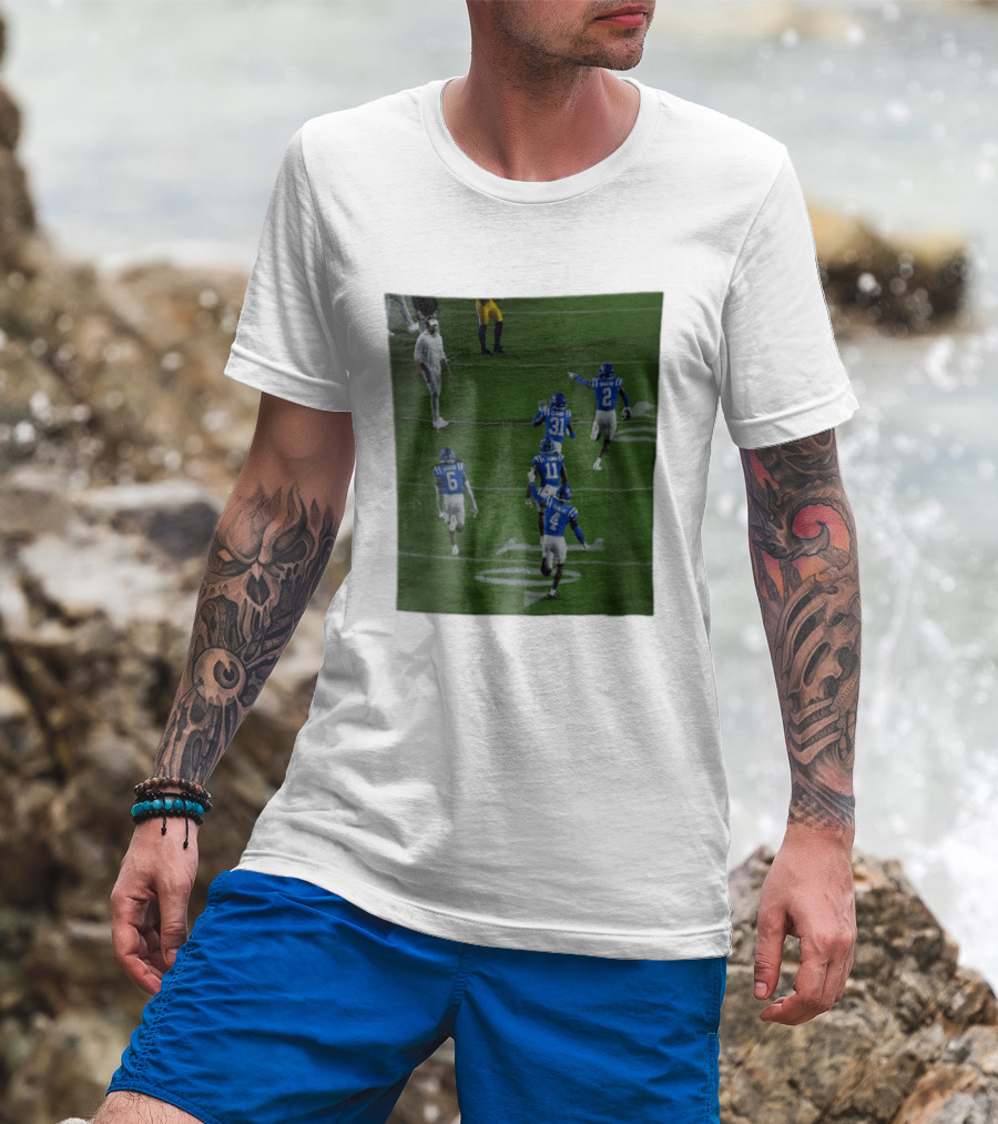 Ole Miss Rebels Aguero Clardy Braxton K Thomas Perkins Football Team Action Scene T-Shirt
