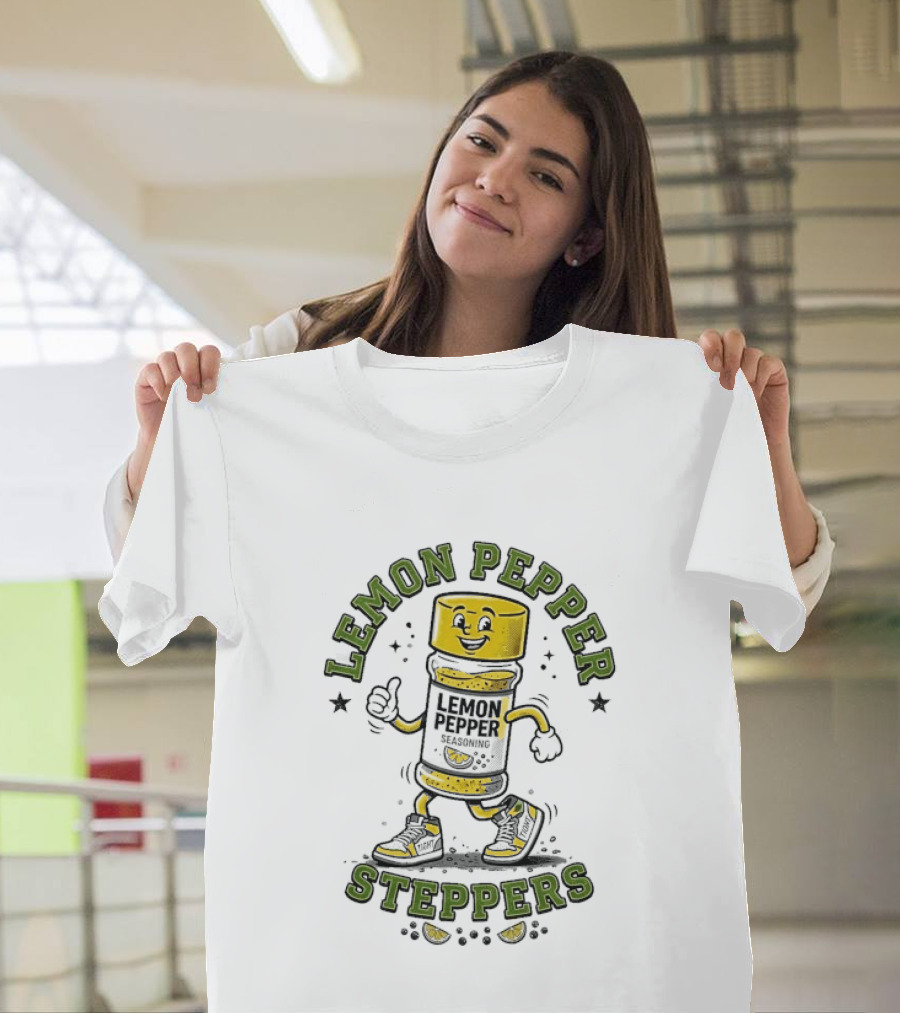 Lemon Pepper Steppers Trick Williams Seasoning Walking Bottle T-Shirt