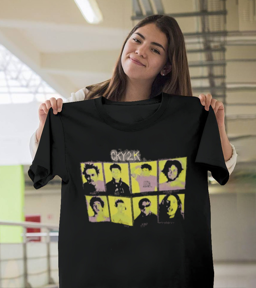 CKY 2K Cast Collage Faces And Names T-Shirt