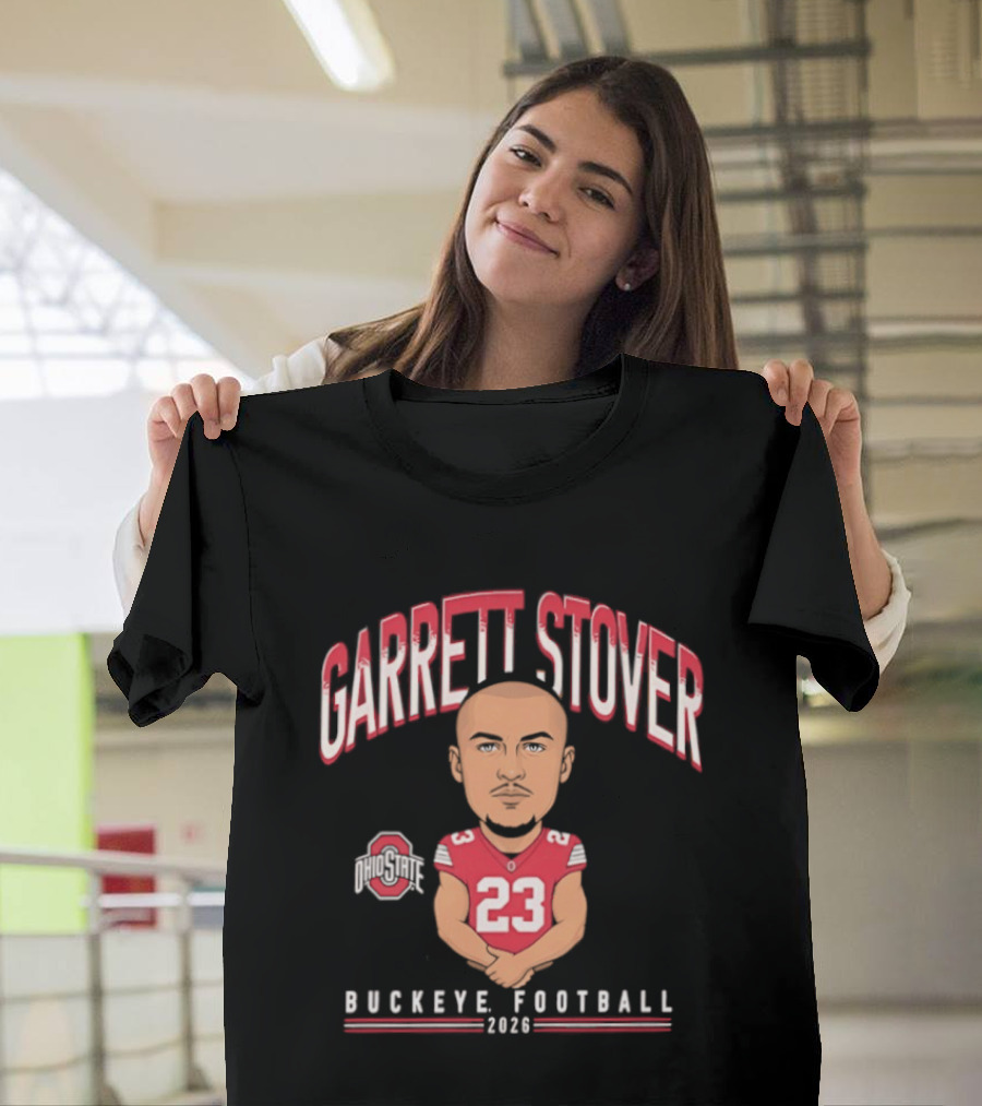 Garrett Stover Buckeye Football 2023 Ohio State 23 T-Shirt