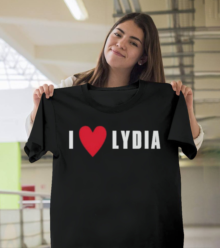 Kori King I Love Lydia Heart T-Shirt