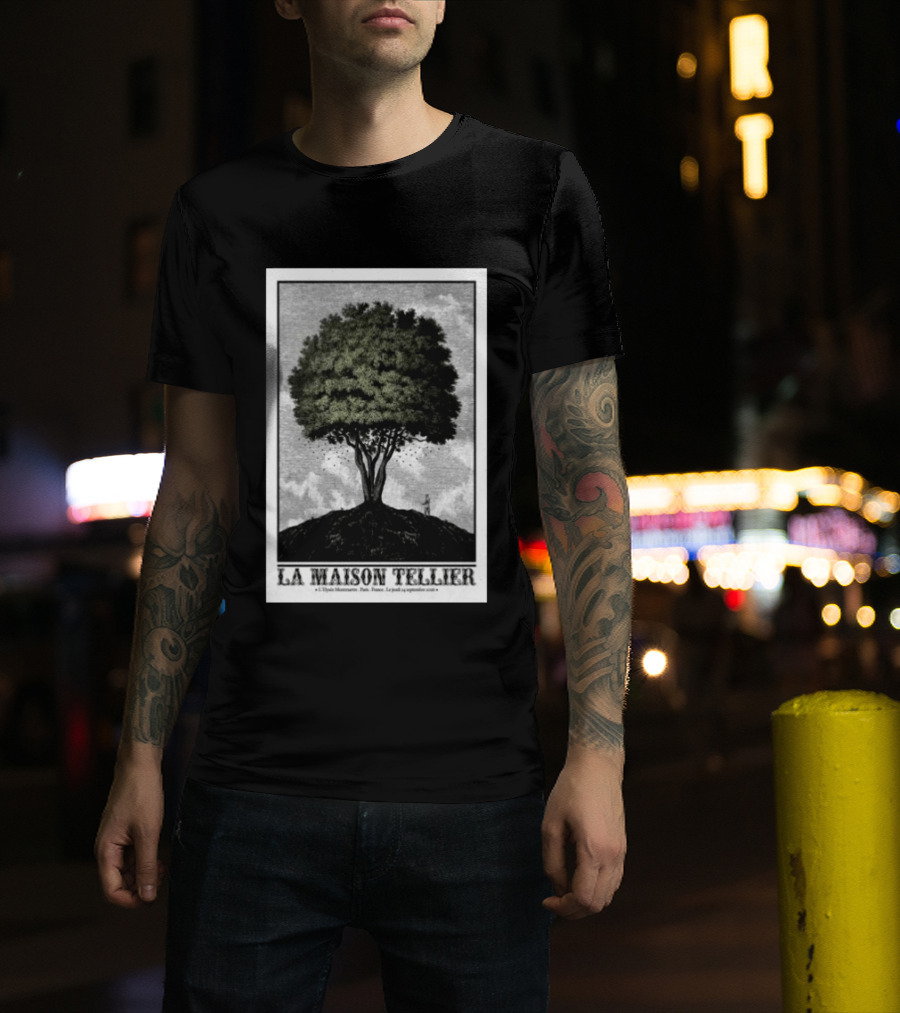 La Maison Tellier L'Élysée Montmartre Paris France Le Jeudi 24 Septembre 2026 T-Shirt