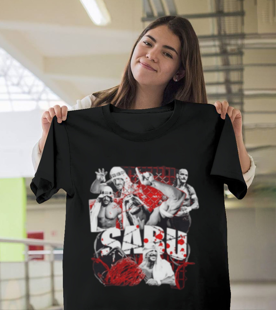 Sabu Homicidal Suicidal Genocidal Wrestling Legend T-Shirt