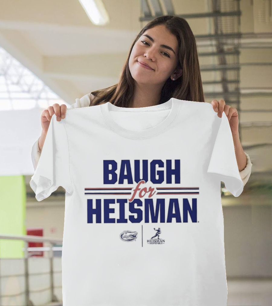 Baugh For Heisman Florida Gators Football Jadan Baugh T-Shirt