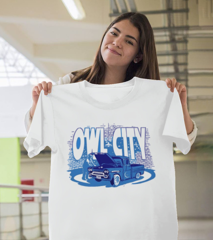 Owl City Vintage Truck Breakdown T-Shirt