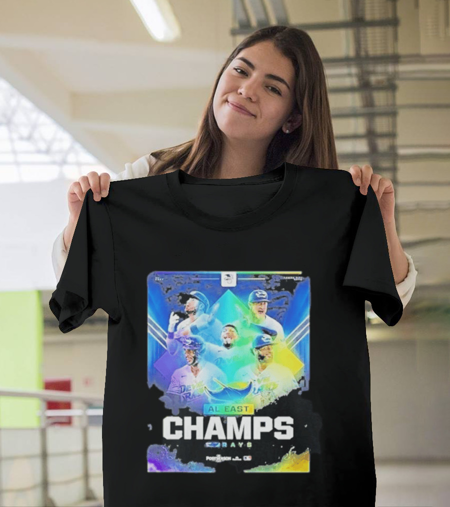 Postseason Al East Champs Rays Fifth Time Original Tampa Bay 2026 T-Shirt