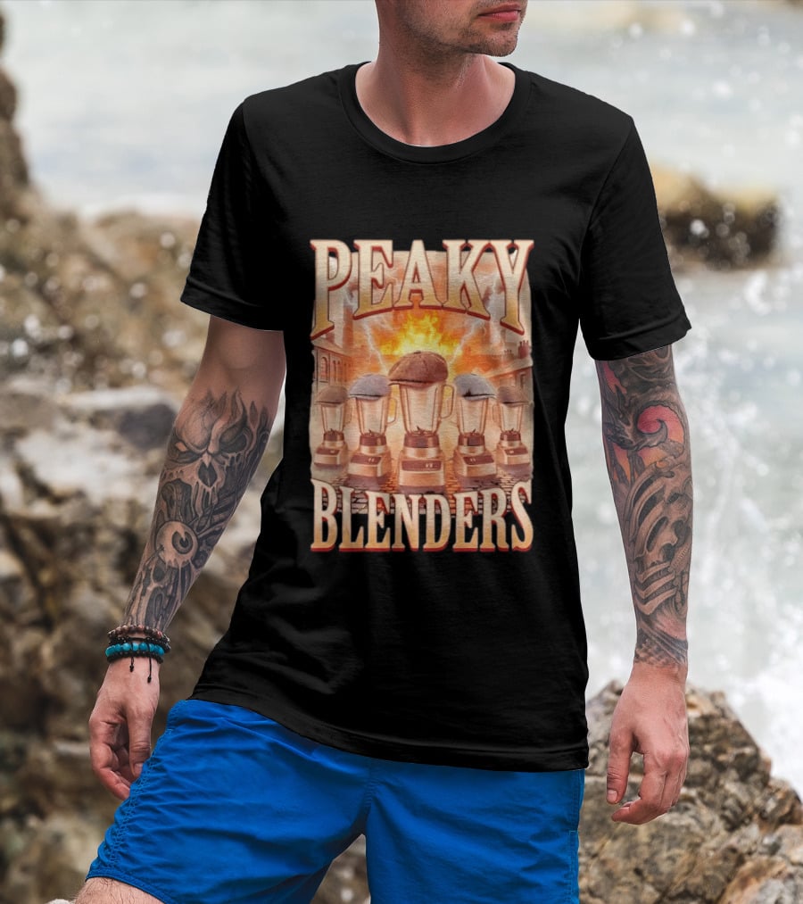 Peaky Blenders Kitchen Humor Blender Joke T-Shirt