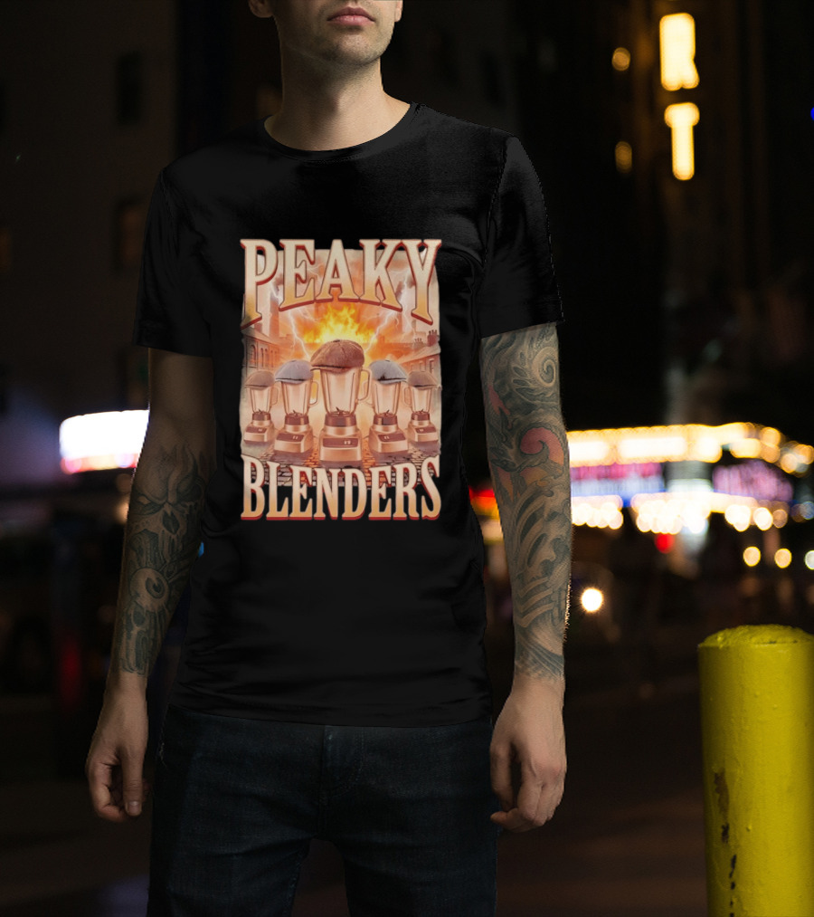 Peaky Blenders Kitchen Humor Blender Joke T-Shirt