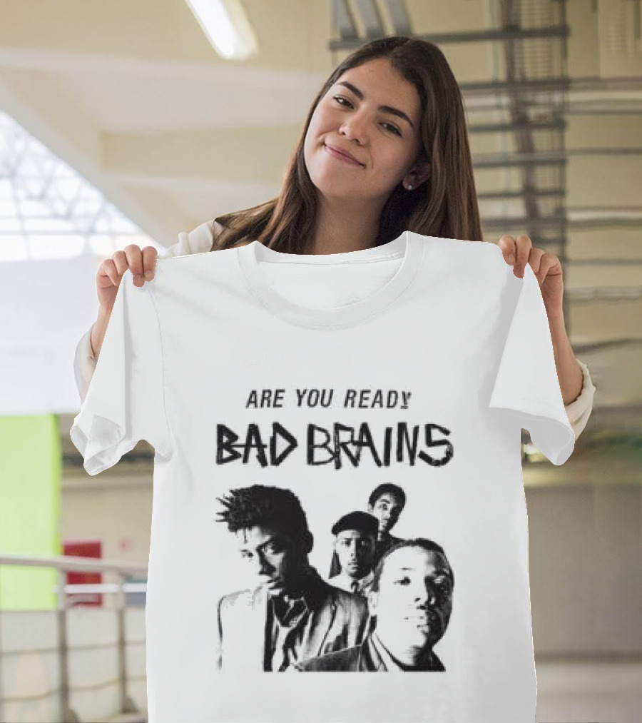 Bad Brains Are You Ready Punk Band T-Shirt