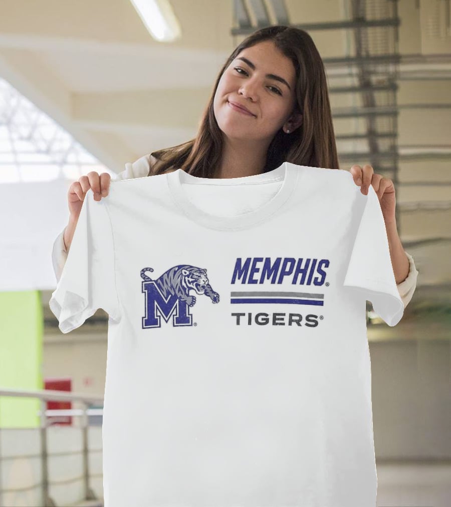 Tatum Bittick Memphis Tigers M Logo Football Basketball Fan T-Shirt