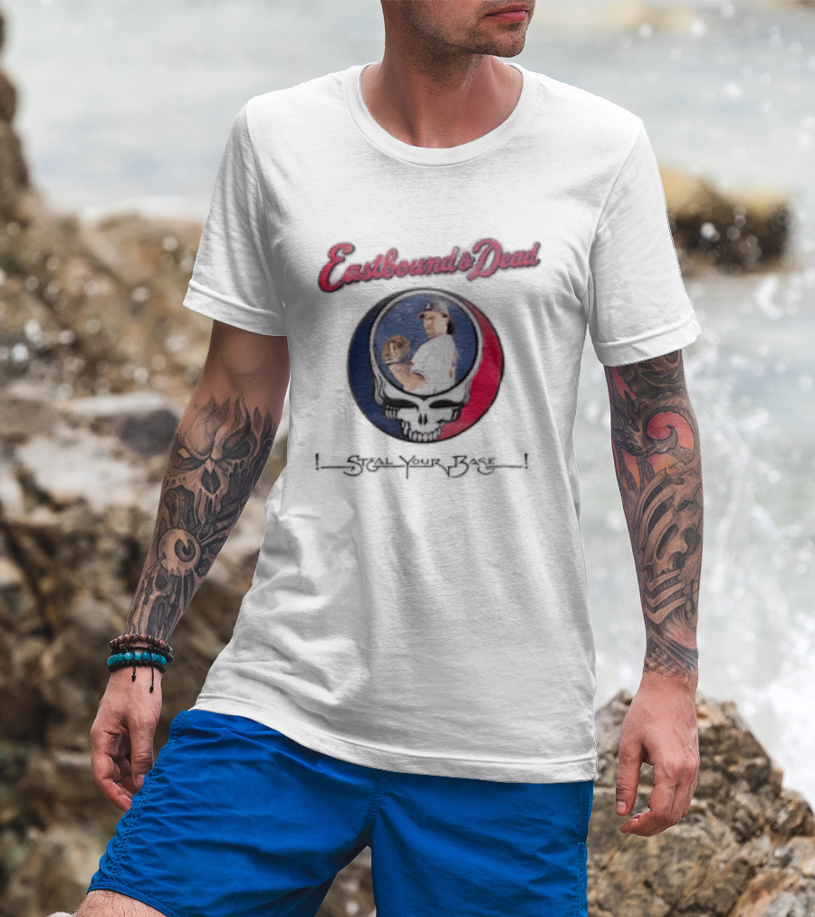 Eastbound And Dead Steal Your Base Kenny Powers Baseball Cap Glove T-Shirt