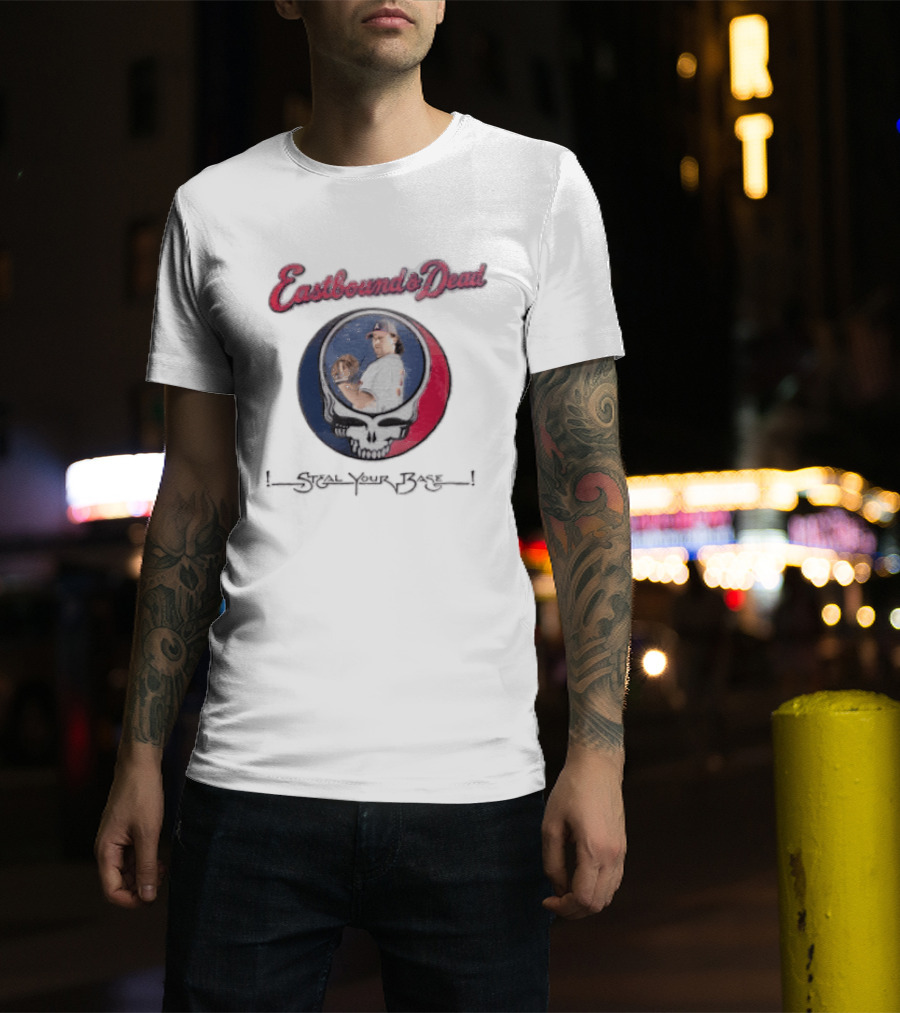 Eastbound And Dead Steal Your Base Kenny Powers Baseball Cap Glove T-Shirt