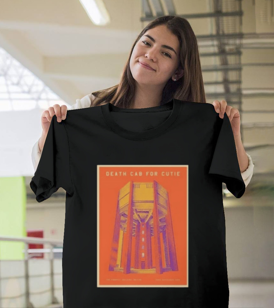 Death Cab For Cutie September 23 2026 Bristol I Built You A Tower Tour Prospect Building UK Event T-Shirt
