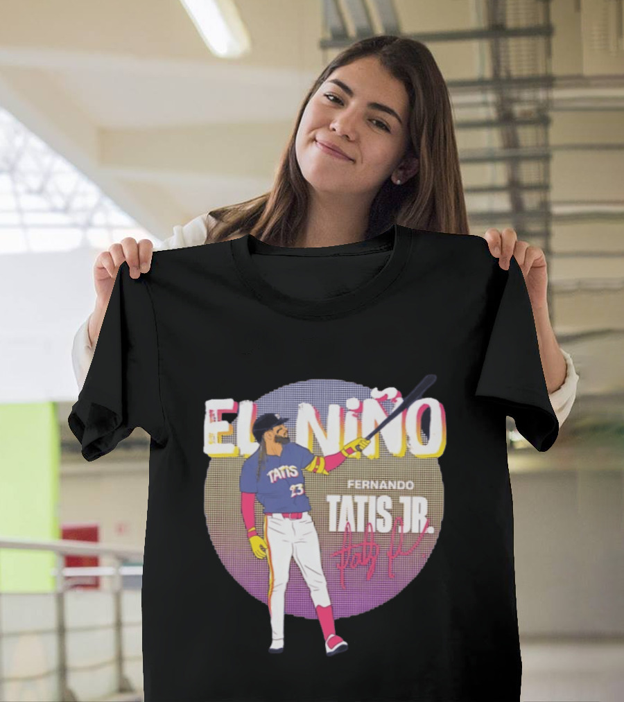 Fernando Tatis Jr. El Niño San Diego Padres Batting T-Shirt