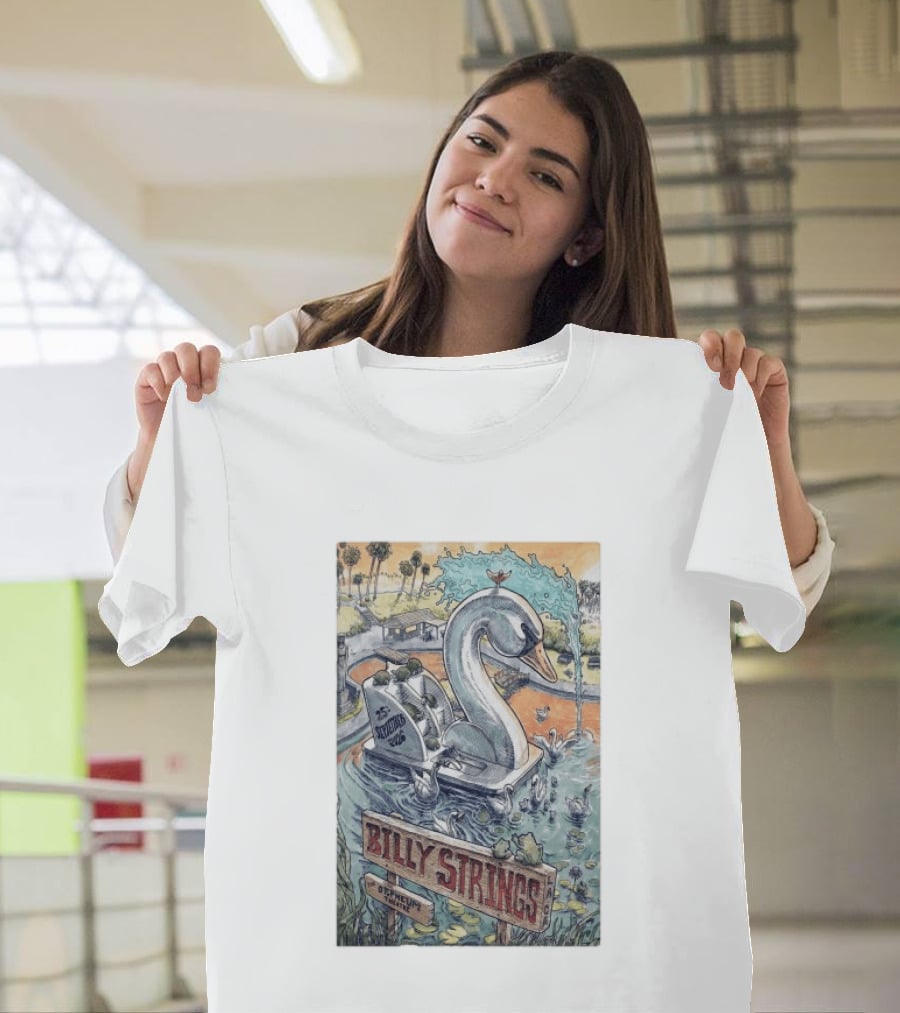 Billy Strings September 25 2026 Orpheum Theatre Los Angeles Swan Boat T-Shirt