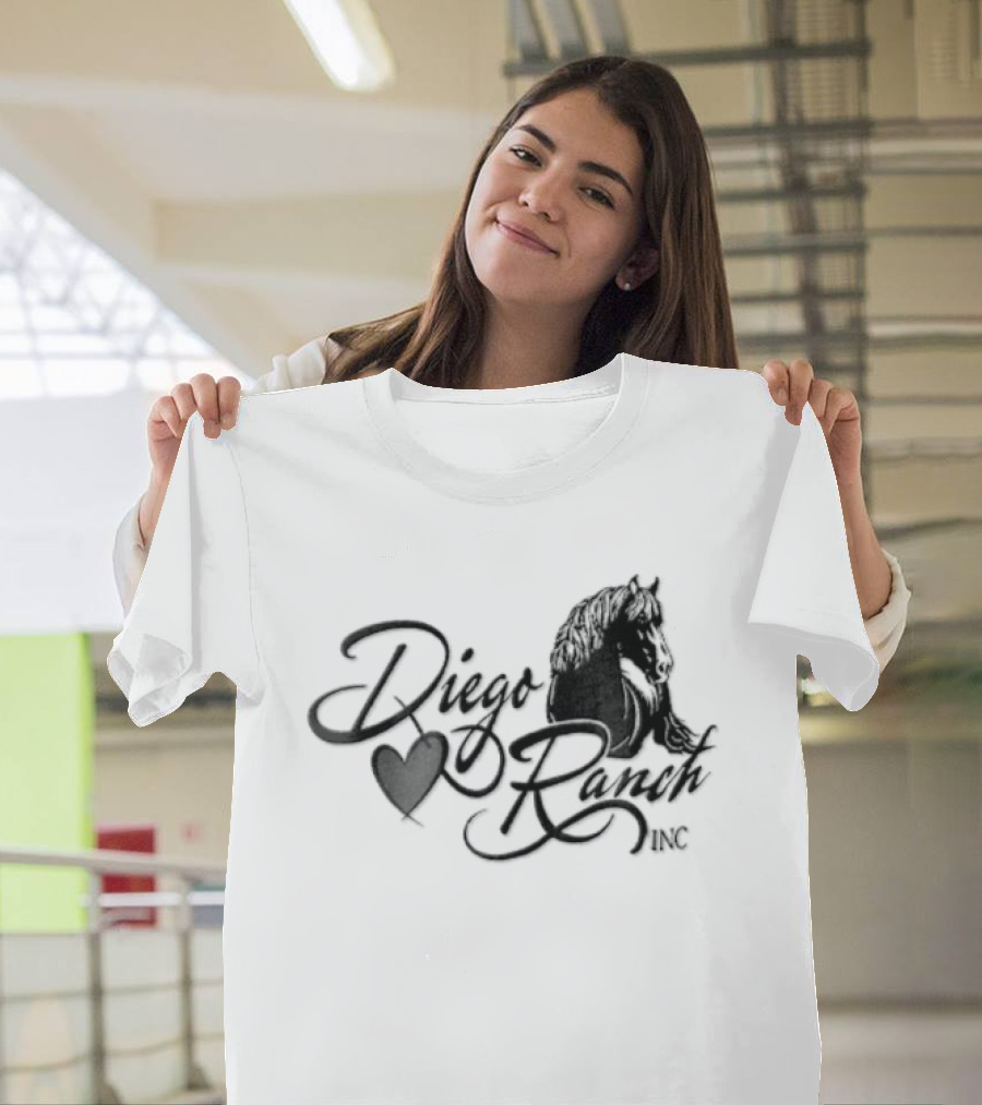 Diego Ranch Inc Horse Heart T-Shirt