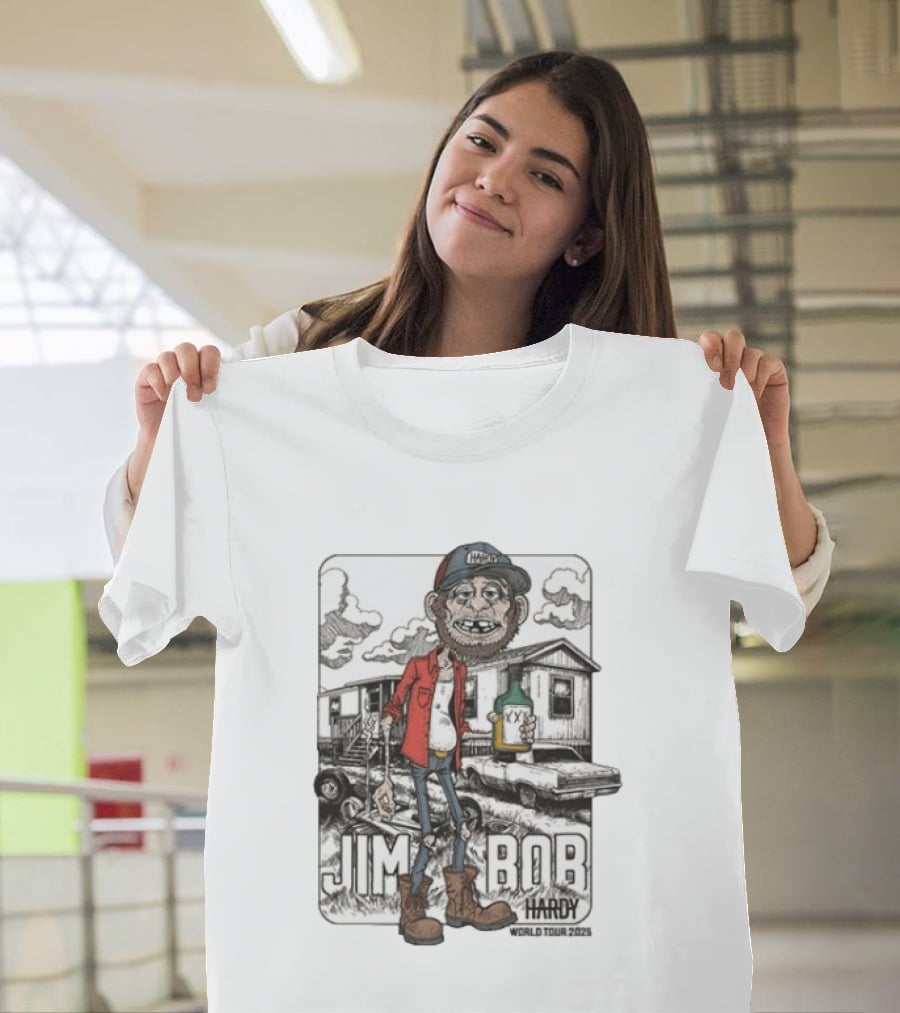 Jim Bob Hardy World Tour 2025 XX Country T-Shirt
