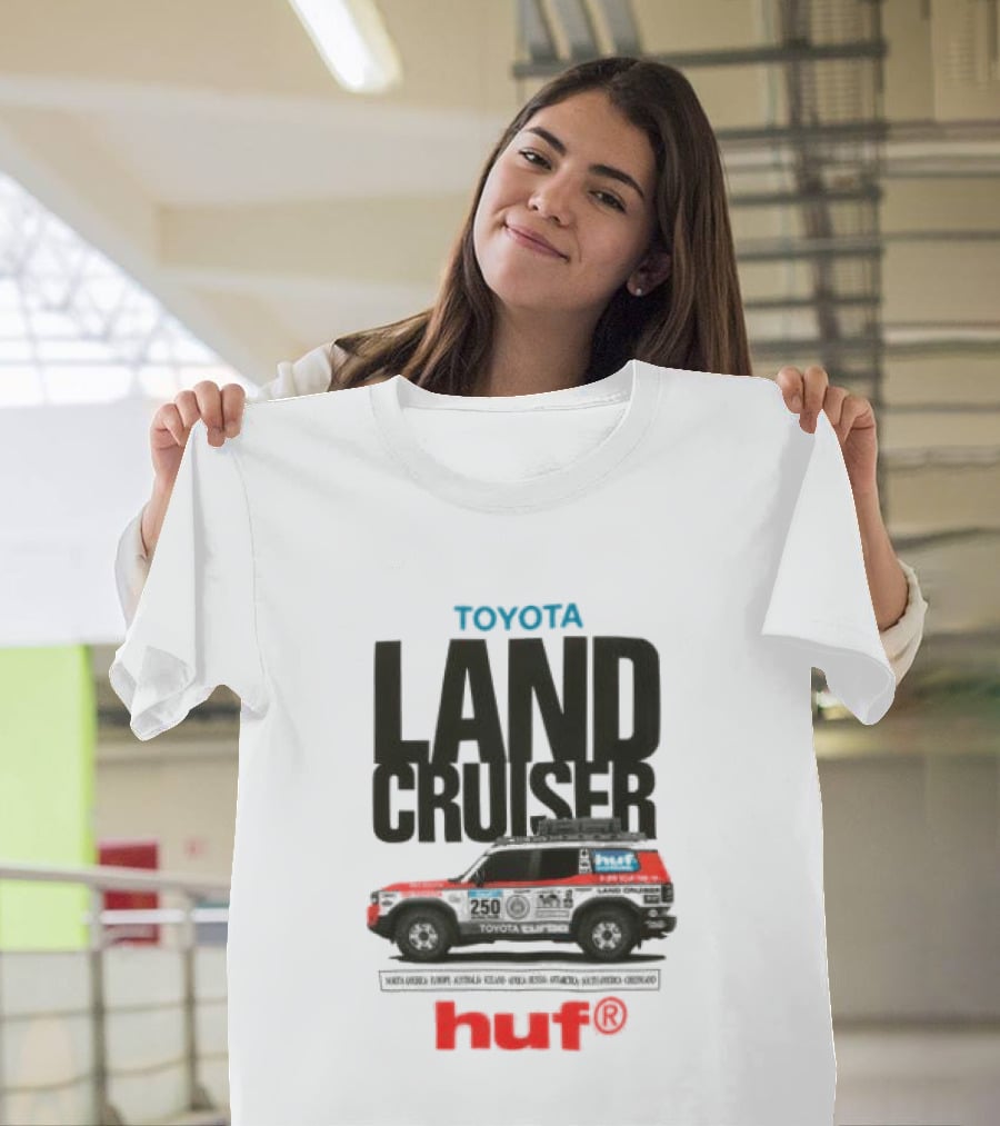 Huf X Toyota Land Cruiser Rally Huf Worldwide T-Shirt