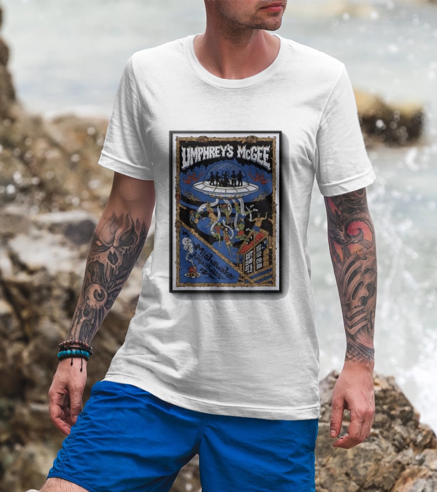Umphrey's McGee Mishawaka Amphitheatre Tour 2026 SEPT 26 27 28 2026 T-Shirt
