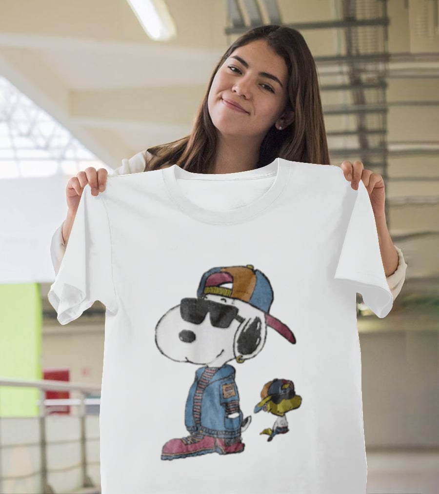Snoopy Woodstock Cool Sunglasses Cap Jacket T-Shirt