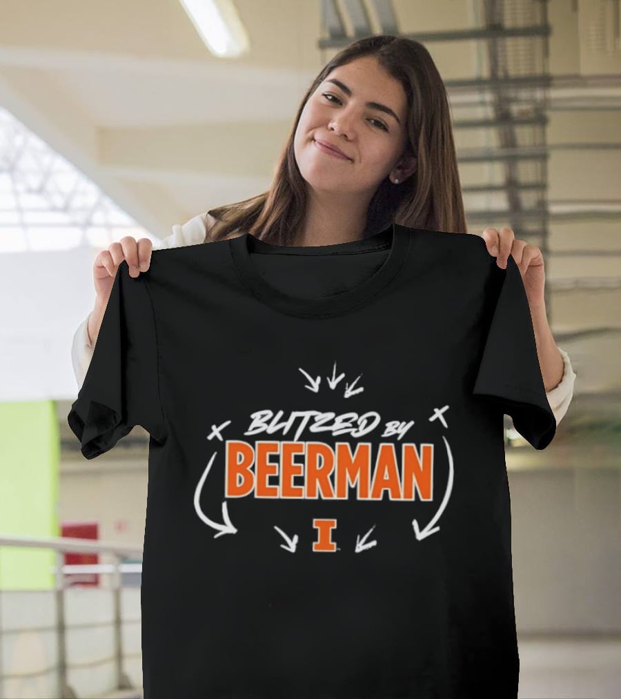 Blitzed By Beerman Illinois I T-Shirt