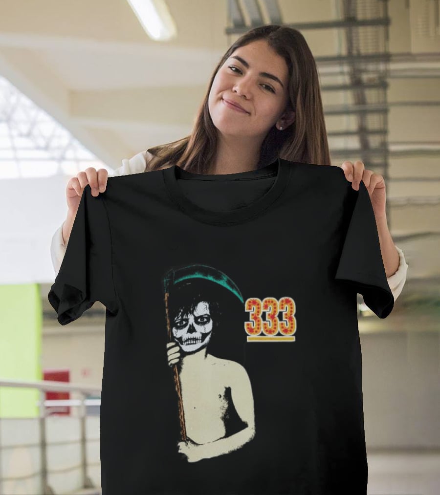 Half Evil Store 333 Skull Child T-Shirt