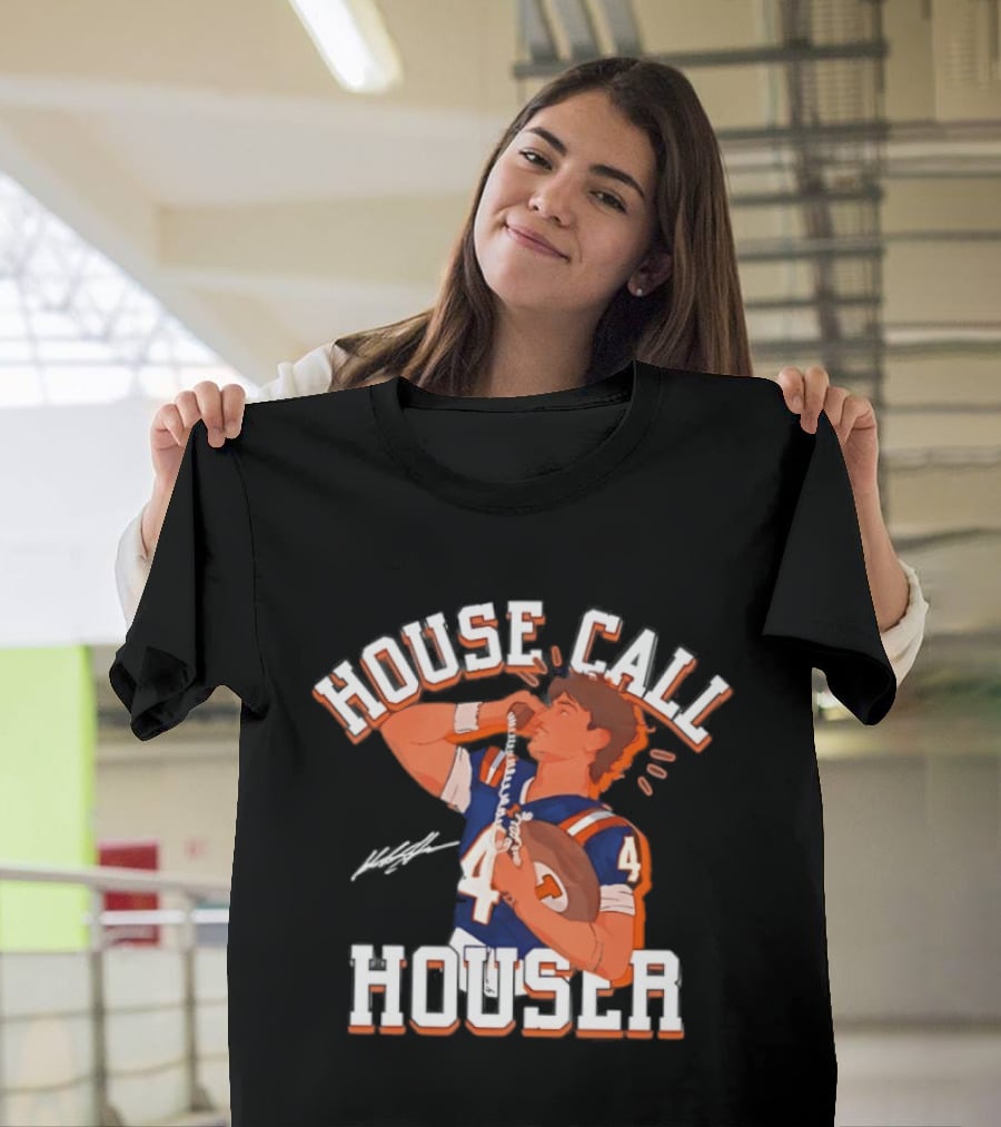 House Call Houser Illinois Fighting Illini Football T-Shirt