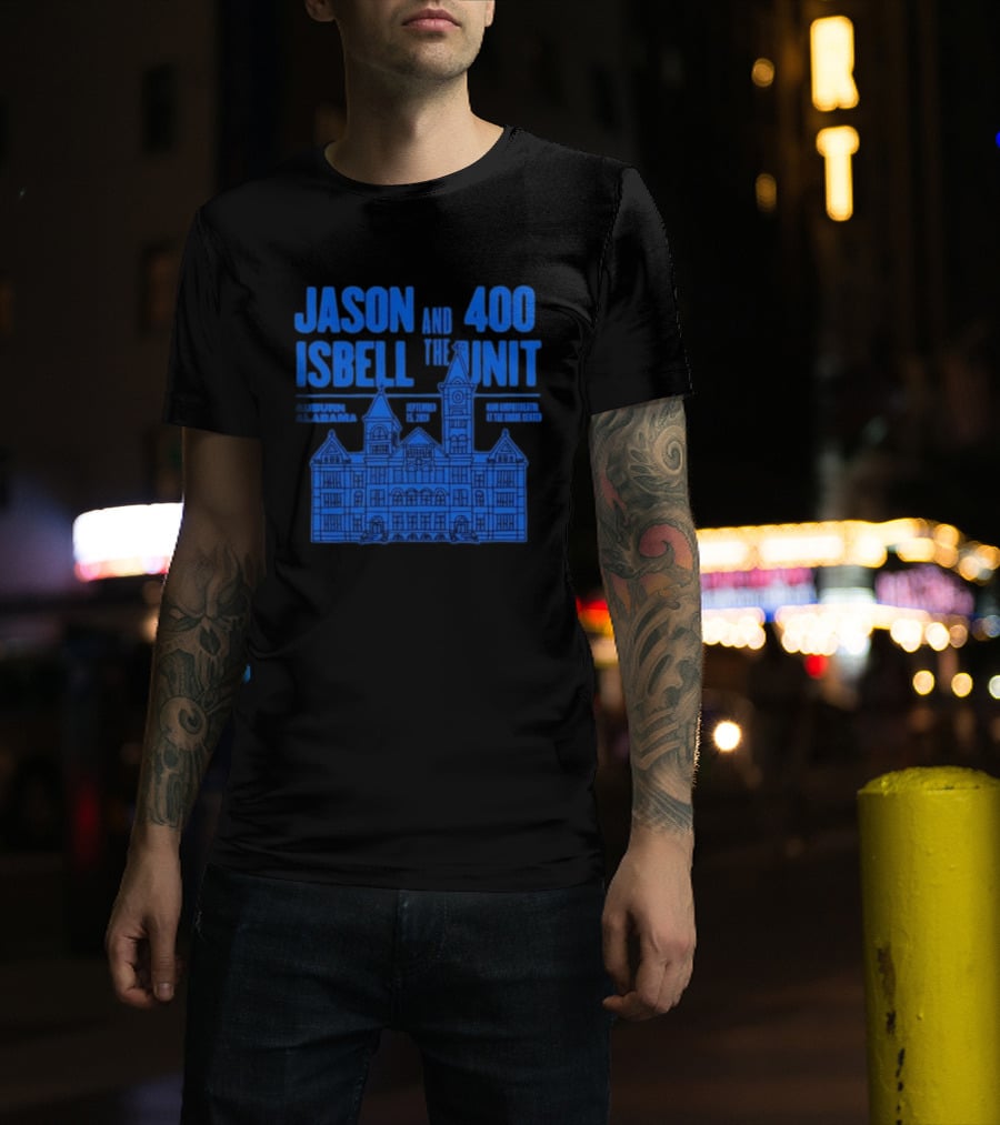 Jason Isbell And The 400 Unit Auburn Alabama Event At Gogue Center September 25 2026 T-Shirt