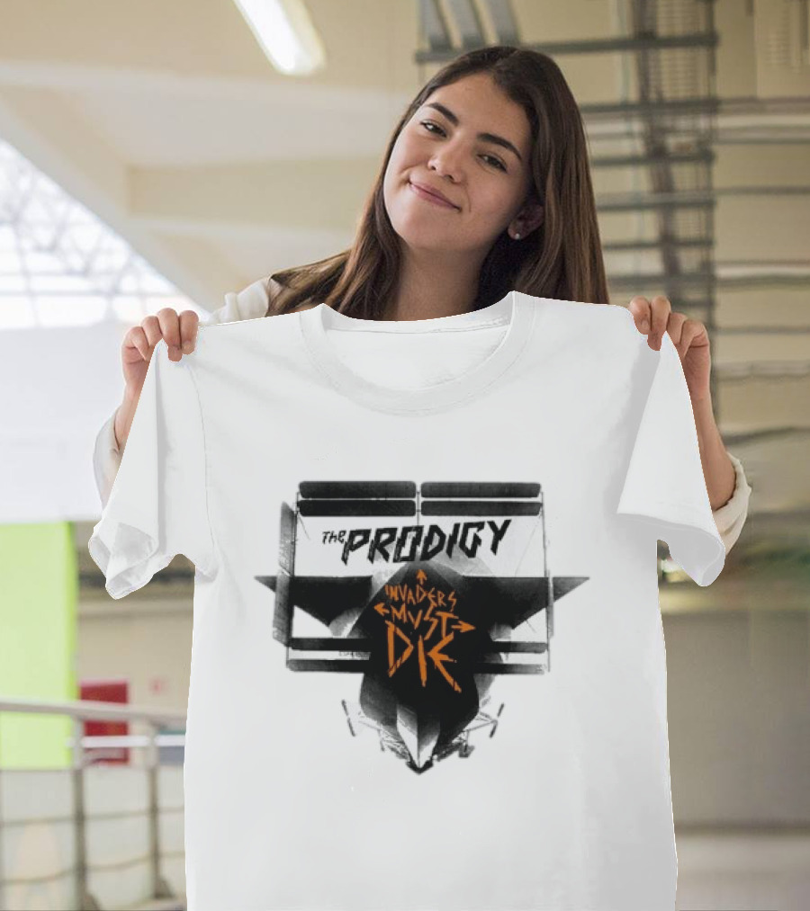 The Prodigy Invaders Must Die Album Cover T-Shirt