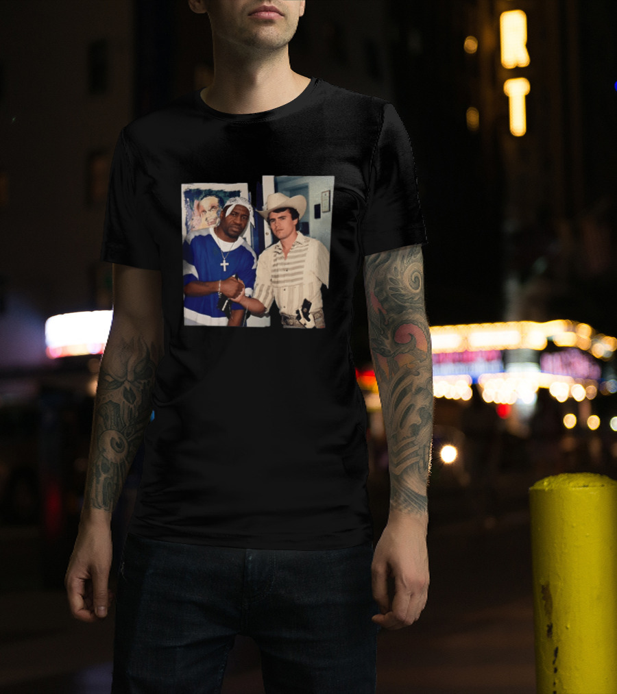 Charlino X 2Floyd Chalino 2Pac Collaboration T-Shirt