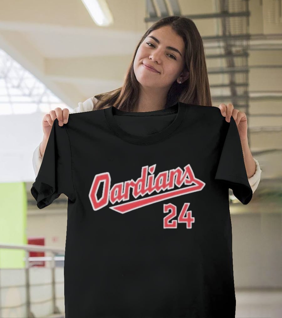 OAR Of A Revolution Oardians 24 Cleveland Guardians T-Shirt
