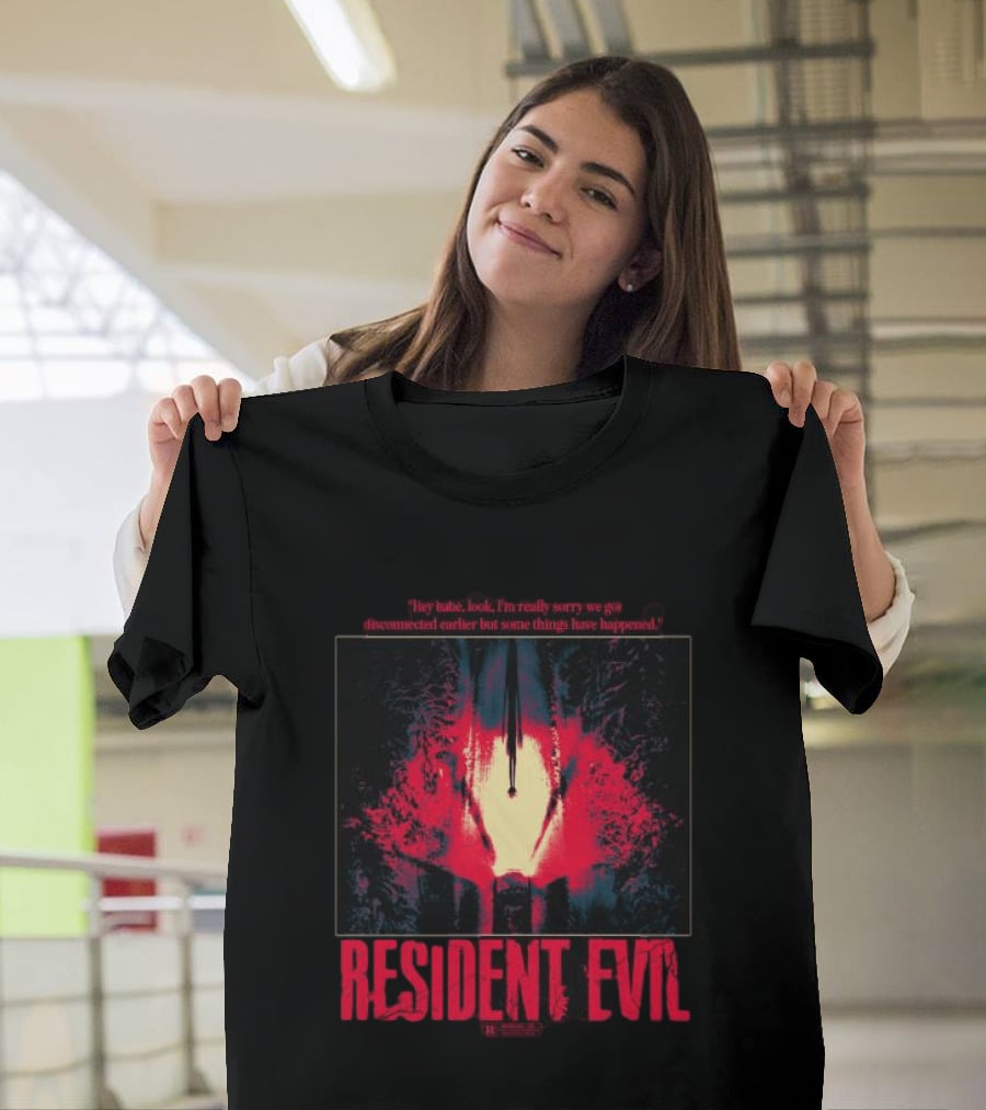 Resident Evil Studio House Designs Store Re Headlights T-Shirt