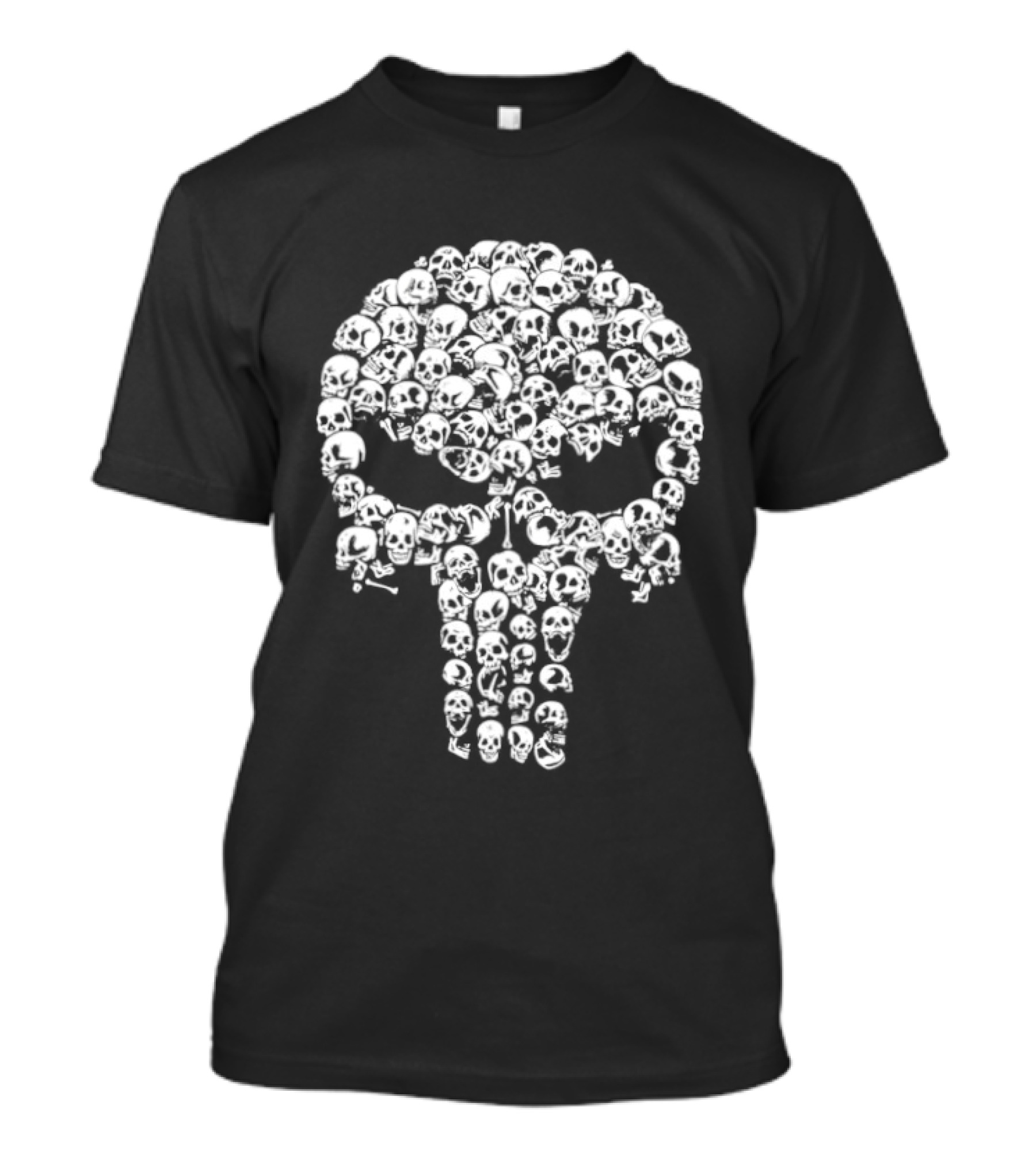 The Punisher Skull Made Of Bullets T-Shirt